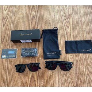 Polarized Sunglasses for Men and Women Semi-Rimless Frame Driving Sun glasses